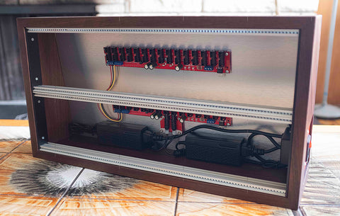 Eurorack case Sapele box